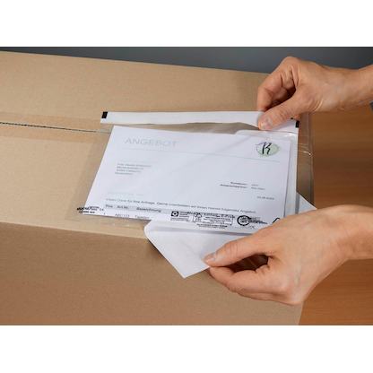 Artikelbild 7 für docuFIX® CLASSIC Lieferscheintaschen eco Kunststoff DIN C5 500 St., Artikelnummer 329411