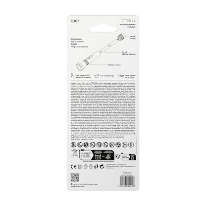 Artikelbild 12 für GP C107 LED Taschenlampe schwarz, Artikelnummer 289047