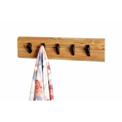 Artikelbild 8 für HAKU Möbel Wandgarderobe 52979 akazie Holz 5 Haken 60,0 x 15,0 cm, Artikelnummer 340309