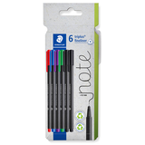 Artikelbild 1 für STAEDTLER triplus® Fineliner farbsortiert 0,3 mm, 6 St., Artikelnummer 619781