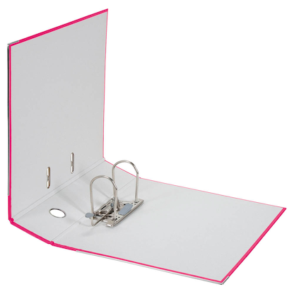 Artikelbild 2 für FALKEN Color Ordner pink Kunststoff 8,0 cm DIN A4, Artikelnummer 872236