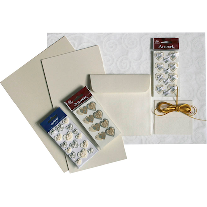 Artikelbild 7 für artoz Bastelset Symphonie Tischdekoset creme, Artikelnummer 959585