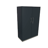 Artikelbild 1 für fm Aktenschrank Oldenburg, 4260649682180 lavagrau 3 Fachböden 80,0 x 44,2 x 151,7 cm, Artikelnummer 406294