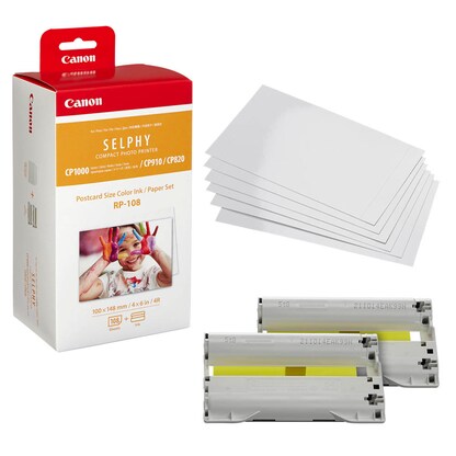 Artikelbild für Canon Fotopapier-Set RP-108 10,0 x 14,8 cm glänzend 1 Set, Artikelnummer 391817