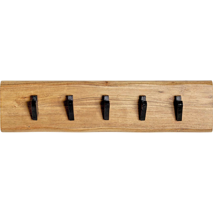 Artikelbild 7 für HAKU Möbel Wandgarderobe 52979 akazie Holz 5 Haken 60,0 x 15,0 cm, Artikelnummer 340309