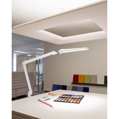 Artikelbild 3 für MAUL MAULcraft LED-Schreibtischlampe weiß 12,9 W mit Tischklemme, Artikelnummer 836852