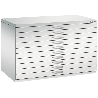 Artikelbild 4 für CP 7100 Planschrank lichtgrau 10 Schubladen 110,0 x 76,5 x 76,0 cm, Artikelnummer 682043