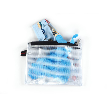 Artikelbild 2 für FolderSys Reißverschlussbeutel transparent/schwarz 0,15 mm, 1 St., Artikelnummer 357392