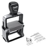 Artikelbild 1 für trodat Textstempel, individualisierbar 5204 selbstfärbend schwarz mit Logo, 1 St., Artikelnummer 320965