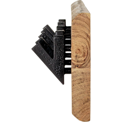 Artikelbild 8 für HAKU Möbel Wandgarderobe 52979 akazie Holz 5 Haken 60,0 x 15,0 cm, Artikelnummer 340309