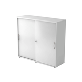 Artikelbild 1 für HAMMERBACHER Schiebetürenschrank 1753S, V1753S/W/W/BM weiß 2 Fachböden 120,0 x 40,0 x 110,0 cm, Artikelnummer 375996