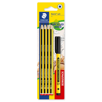 Artikelbild 14 für STAEDTLER Noris® Bleistifte HB schwarz/gelb, 1 Set, Artikelnummer 619807