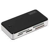 Artikelbild 1 für DIGITUS Multi-Compact Flash, Memory Stick, microSD, miniSD, SD-Kartenleser schwarz, Artikelnummer 325437