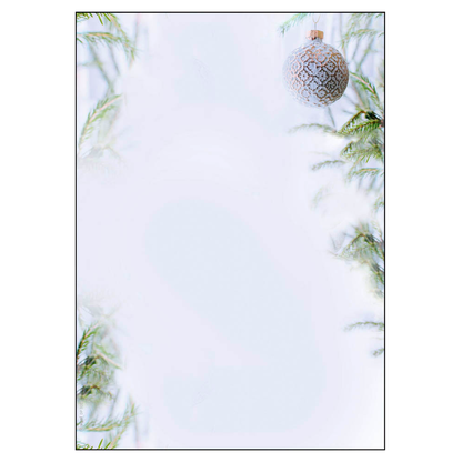 Artikelbild für SIGEL Weihnachtsbriefpapier Winter Mood Motiv DIN A4 90 g/qm 100 Blatt, Artikelnummer 187507