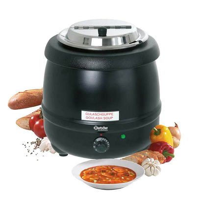 Artikelbild 11 für Bartscher Warmhaltetopf Suppentopf Economic schwarz 9,0 l 400 W, Artikelnummer 425209