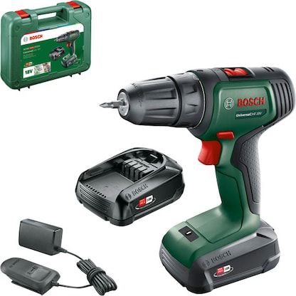 Artikelbild 2 für BOSCH Home & Garden UniversalDrill 18V Akku-Bohrschrauber 18,0 V, mit 2 Akkus, Artikelnummer 467007