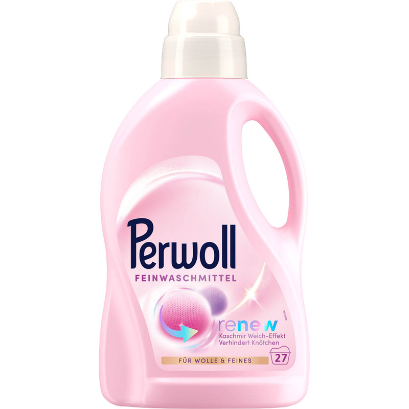 Perwoll Wolle & Feines renew Waschmittel flüssig, 1,35 l