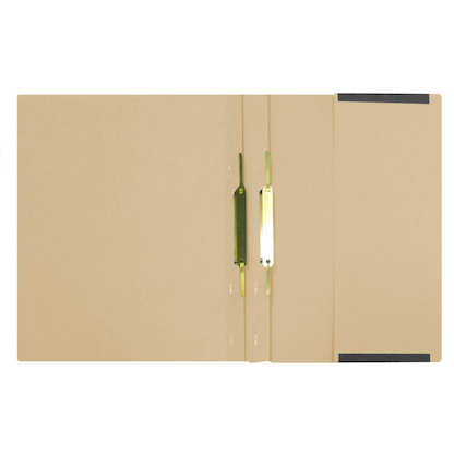 Artikelbild 2 für 25 Exacompta Pendelhefter Karton chamois 2 x Amtsheftung / kaufmännische Heftung, Artikelnummer 111447