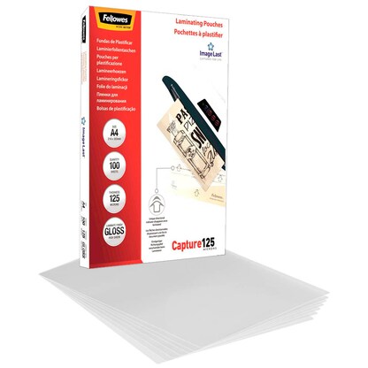Artikelbild 8 für 100 Fellowes Capture125 ImageLast Laminierfolien glänzend für A4 125 micron, Artikelnummer 306795