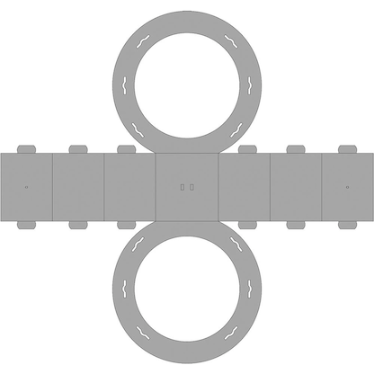 Artikelbild 9 für folia Bastelset Laternenrohling rund sortiert gelb/rot/grün/blau/schwarz, Artikelnummer 130908