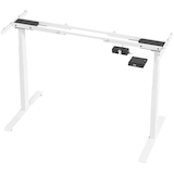 Artikelbild 1 für BaseLite elektrisch höhenverstellbares Schreibtischgestell weiß ohne Tischplatte, T-Fuß-Gestell weiß 106,5 - 176,5 x 50,0/74,0 cm, Artikelnummer 270957