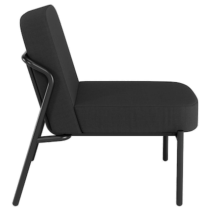 Artikelbild 2 für medso powered by PAPERFLOW Sessel MEDSO S Rund anthrazit schwarz Kunststoff, 1 St., Artikelnummer 522229