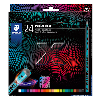 Artikelbild 19 für STAEDTLER NORIX® 186 Buntstifte farbsortiert, 24 St., Artikelnummer 619827