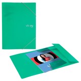 Artikelbild 1 für VON LEITZ Sammelmappe DIN A4 grün, 1 St., Artikelnummer 634947