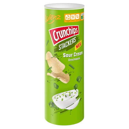 Artikelbild 19 für Crunchips Stacker Sour Cream Chips 175,0 g, Artikelnummer 691703