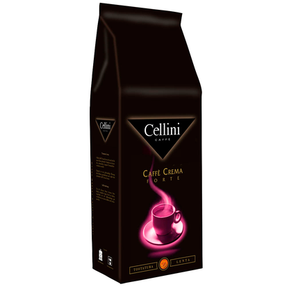 Artikelbild für Cellini CAFFÈ CREMA FORTE Kaffeebohnen, Arabica- und Robustabohnen kräftig, 1,0 kg, Artikelnummer 222620