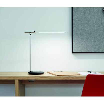 Artikelbild 4 für MAUL MAULrubia Schreibtischlampe silber/schwarz 6 W, Artikelnummer 836849