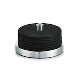 Artikelbild 1 für Zeller Untersetzer schwarz, silber 10,0 cm 7-tlg., Artikelnummer 396172