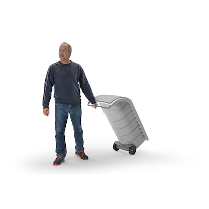 Artikelbild 4 für Hailo Rollen für Mülleimer ProfiLine WBS 120 / WSB-K / WSB Design XXXL für alle Böden, 1 St., Artikelnummer 379755