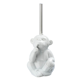 Artikelbild 1 für WENKO WC-Garnitur Monkey Quiet weiß Stein, Artikelnummer 813564