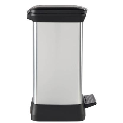 Artikelbild 7 für curver DECOBIN DUO Mülltrenner 10,0 + 18,0 l silbermetallic, Artikelnummer 701115