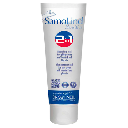 Artikelbild 5 für Dr. Schnell SAMOLIND SENSITIVE 2IN1 Hautcreme 50,0 ml, Artikelnummer 403448