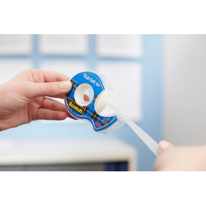 Artikelbild 3 für Scotch Klebefilmabroller Wall-Safe Tape blau, Artikelnummer 477727