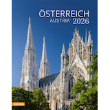 Artikelbild 1 für ATHESIA TAPPEINER Monats-Wandkalender Österreich 2026, Artikelnummer 554141