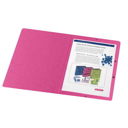Artikelbild 3 für herlitz Eckspanner easy orga DIN A4 pink, 5 St., Artikelnummer 687962