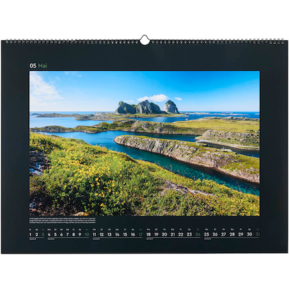 Artikelbild 7 für KUNTH Monats-Wandkalender Hurtigruten 2026, Artikelnummer 575938