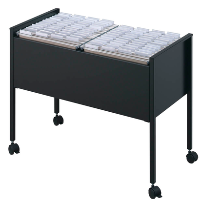 Artikelbild 4 für DURABLE Hängemappenwagen Quer-Registratur schwarz für bis zu 100 Hängemappen, Artikelnummer 468264