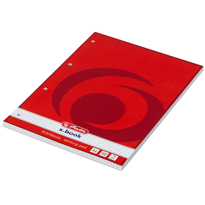 Artikelbild 7 für herlitz Briefblock x.book DIN A4 kariert, Artikelnummer 871291