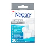 Artikelbild 1 für Nexcare™ Pflaster Waterproof Universal N0620AS_2N weiß, 20 St., Artikelnummer 154367