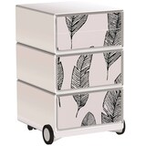 Artikelbild 1 für PAPERFLOW easyBox Business Rollcontainer weiß, bunt 4 Auszüge 39,0 x 43,6 x 64,2 cm, Artikelnummer 215279