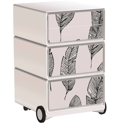 Artikelbild für PAPERFLOW easyBox Business Rollcontainer weiß, bunt 4 Auszüge 39,0 x 43,6 x 64,2 cm, Artikelnummer 215279