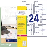 Artikelbild 1 für 480 AVERY Zweckform Kabelbeschriftungs-Etiketten L7950-20 weiß 60,0 x 40,0 mm, Artikelnummer 640854