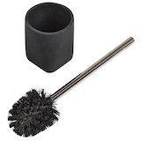 Artikelbild 1 für Zeller WC-Garnitur schwarz Kunststoff, Artikelnummer 354882