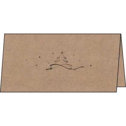 Artikelbild 2 für 10 SIGEL Weihnachtskarten Christmas Tree DIN lang, Artikelnummer 737033