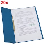 Artikelbild 1 für Ösenhefter Karton blau DIN A4, halber Deckel, 20 St., Artikelnummer 232025