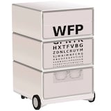 Artikelbild 1 für PAPERFLOW easyBox Business Rollcontainer weiß, bunt 4 Auszüge 39,0 x 43,6 x 64,2 cm, Artikelnummer 215529